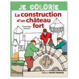 Je colorie la construction d'un château fort