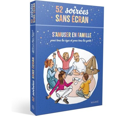 Adeline Voizard - 52 soirées sans écran - S'amuser en famille, pour tous les âges et pour tous les goûts !