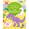 Les dinosaures - coloriages et autocollants