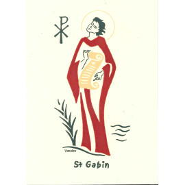 Bénédictines de Vénières - Saint Gabin - Carte double