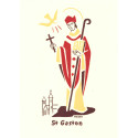 Saint Gaston - Carte double