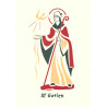 Bénédictines  de Vénières - Saint Gatien - Carte double