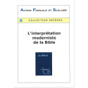 L'interprétation moderniste de la Bible