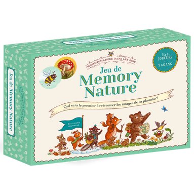 Jeu de Memory Nature - Qui sera le premier à retrouver les images de sa planche ?