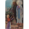 La Vierge et Bernadette - Carte à reflets A4