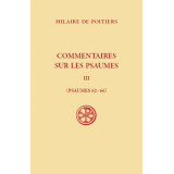 Commentaires sur les Psaumes - Tome III (SC 603)