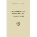 Eloge de Grégoire le Thaumaturge. Eloge de Basile (SC 573)