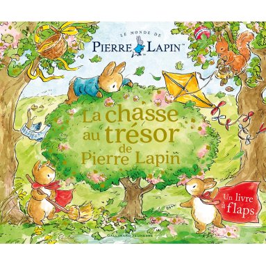 Beatrix Potter - La chasse au trésor de Pierre Lapin - Un livre à flaps