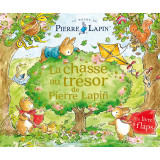 La chasse au trésor de Pierre Lapin - Un livre à flaps