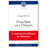 Georges Bernanos - Encyclique aux Français - Le testament politique de Bernanos