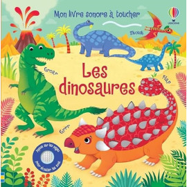 Sam Taplin - Les dinosaures - Mon livre sonore à toucher