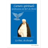 La Paix du disciple - Carnets spirtuels N°56