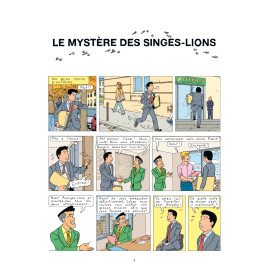 Henri Jourdain - Le Mystère des singes-lions - Les aventures de César et Franck