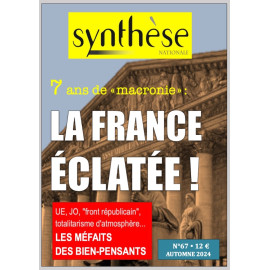 Roland Hélie - Synthèse nationale N° 67 - 7 ans de macronie : La France éclatée