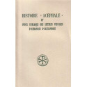 Histoire « acéphale » et Index syriaque des Lettres festales d'Athanase d'Alexandrie (SC 317)