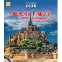 Calendrier 2025 - Monuments français classés au patrimoine mondial