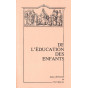 Saint Léonard de Port-Maurice - De l'éducation des enfants