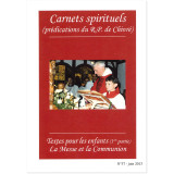 Textes pour les enfants (1ère partie) - La messe et la Communion Carnets spirituels N°37