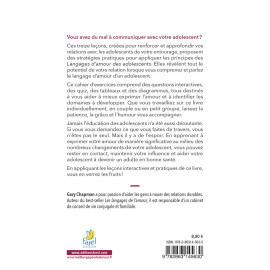 Gary Chapman - Les langages de l'amour des adolescents - Guide pratique