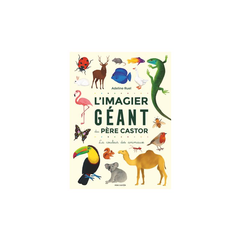 L'Imagier géant du Père Castor - La couleur des animaux