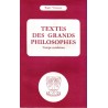 Textes des Grands Philosophes