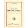 Testem Benevolentiae