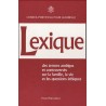 Lexique des termes ambigus et controversés